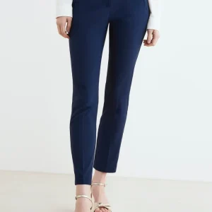 Pantalone elasticizzato - BLU