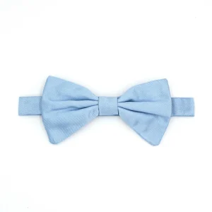 Papillon in Pura Seta - AZZURRO