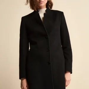 Cappotto in cashmere da donna - NERO