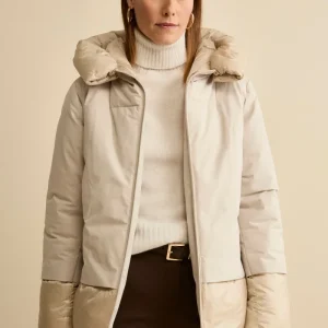 Giubbotto Invernale Imbottito con Cappuccio - BURRO