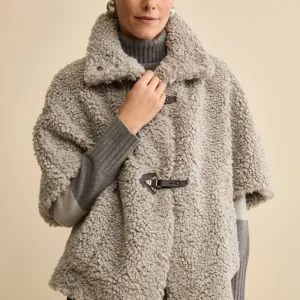 Cappa Teddy Over con Mezza Manica - PERLA