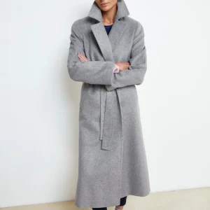 Cappotto lungo in lana e cashmere - PERLA