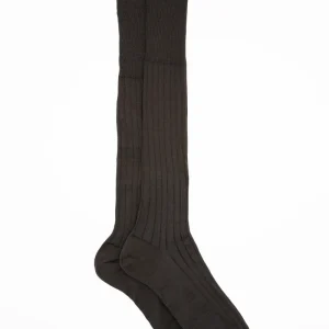 Calze Lunghe a Coste in Filo di Scozia - T.MORO