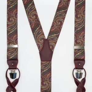 Bretelle con Clip e Asole in Pelle - FANTASIA