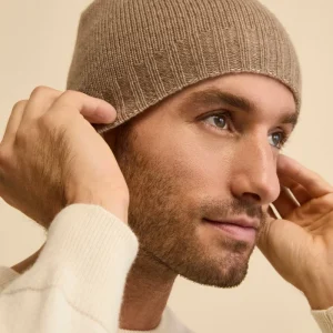 Cappello in cashmere - BEIGE/MARRONE