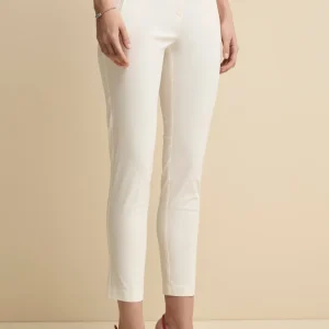 Pantalone elasticizzato - BIANCO
