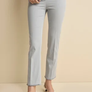 Pantalone Flare in Gabardina - PERLA
