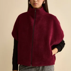 Cappa Foderata con Zip - BORDEAUX