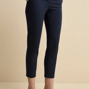 Pantalone Cropped in Cotone - BLU