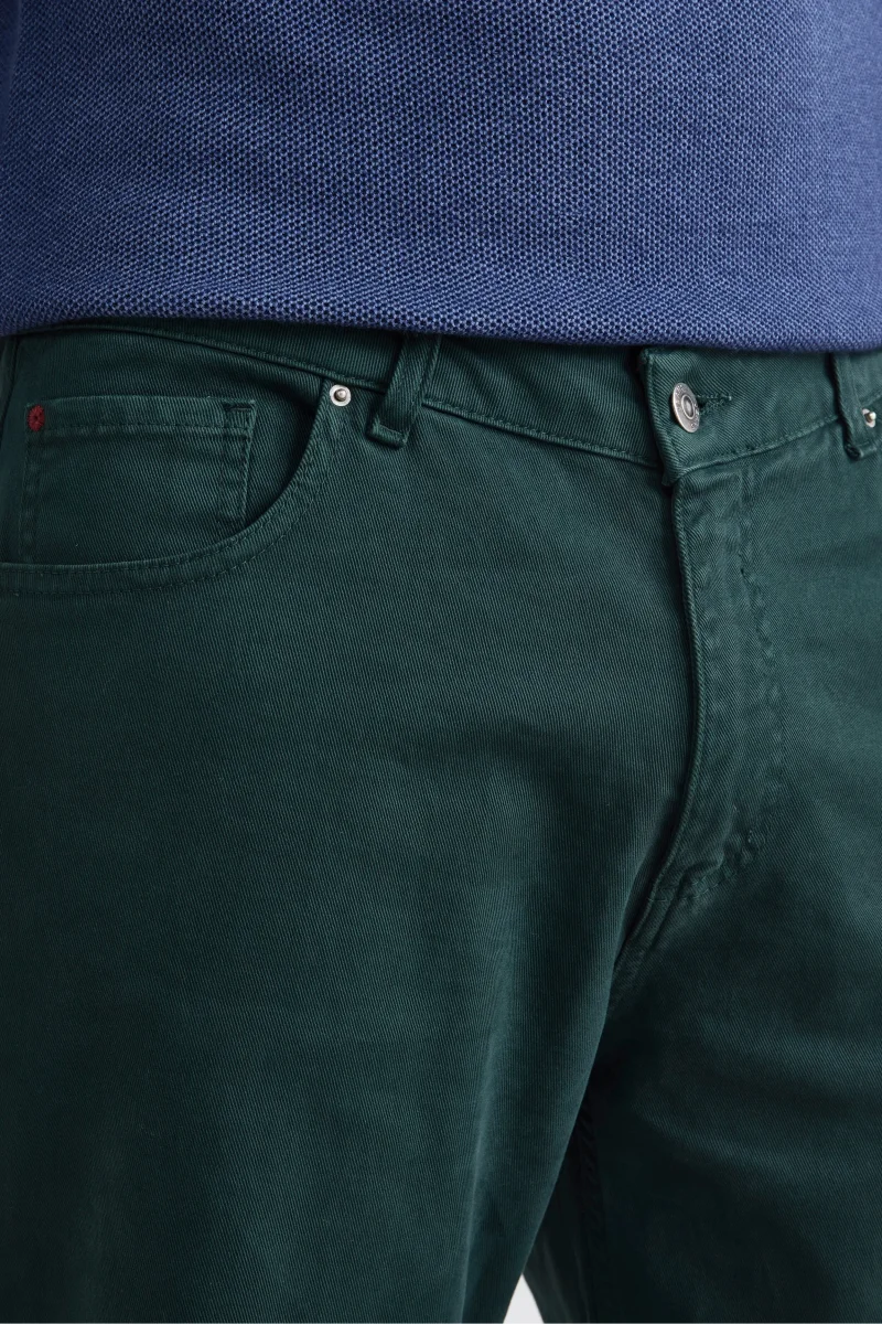 Pantalone Cinque Tasche Regular Fit - VERDONE - immagine 3