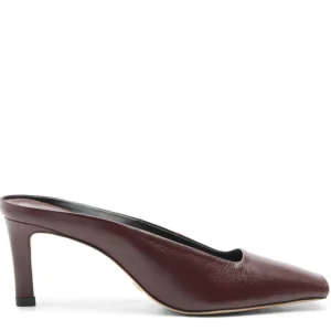 Mule spuntata rosso scuro Vicenza