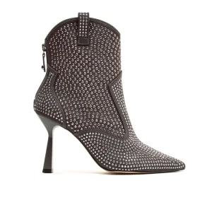 Tronchetto Miss Unique grigio con strass #AMOIMIEIDIFETTI