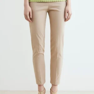 Pantalone elasticizzato - BEIGE