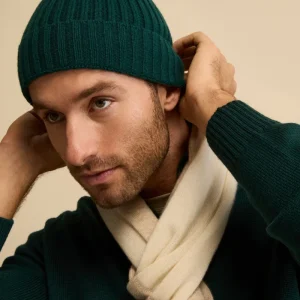 Cappello in cashmere a coste - BOSCO