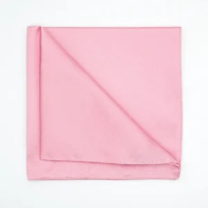 Pochette in Pura Seta - ROSA