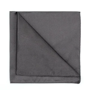 Pochette in Pura Seta - ANTRACITE