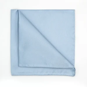 Pochette in Pura Seta - AZZURRO