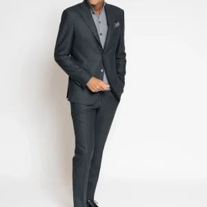 Abito in Lana Cashmere Verde/Grigio