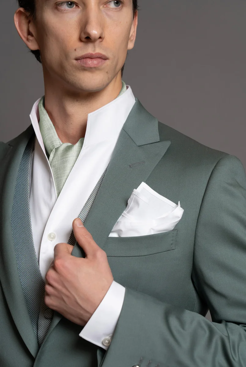 Camicia con collo Aristocratico Bianca - immagine 5