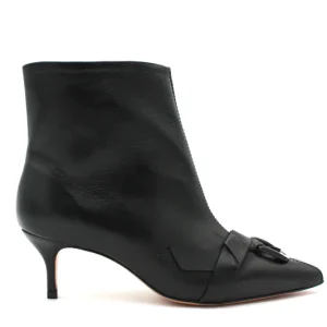 Tronchetto Vicenza nero tacco kitten