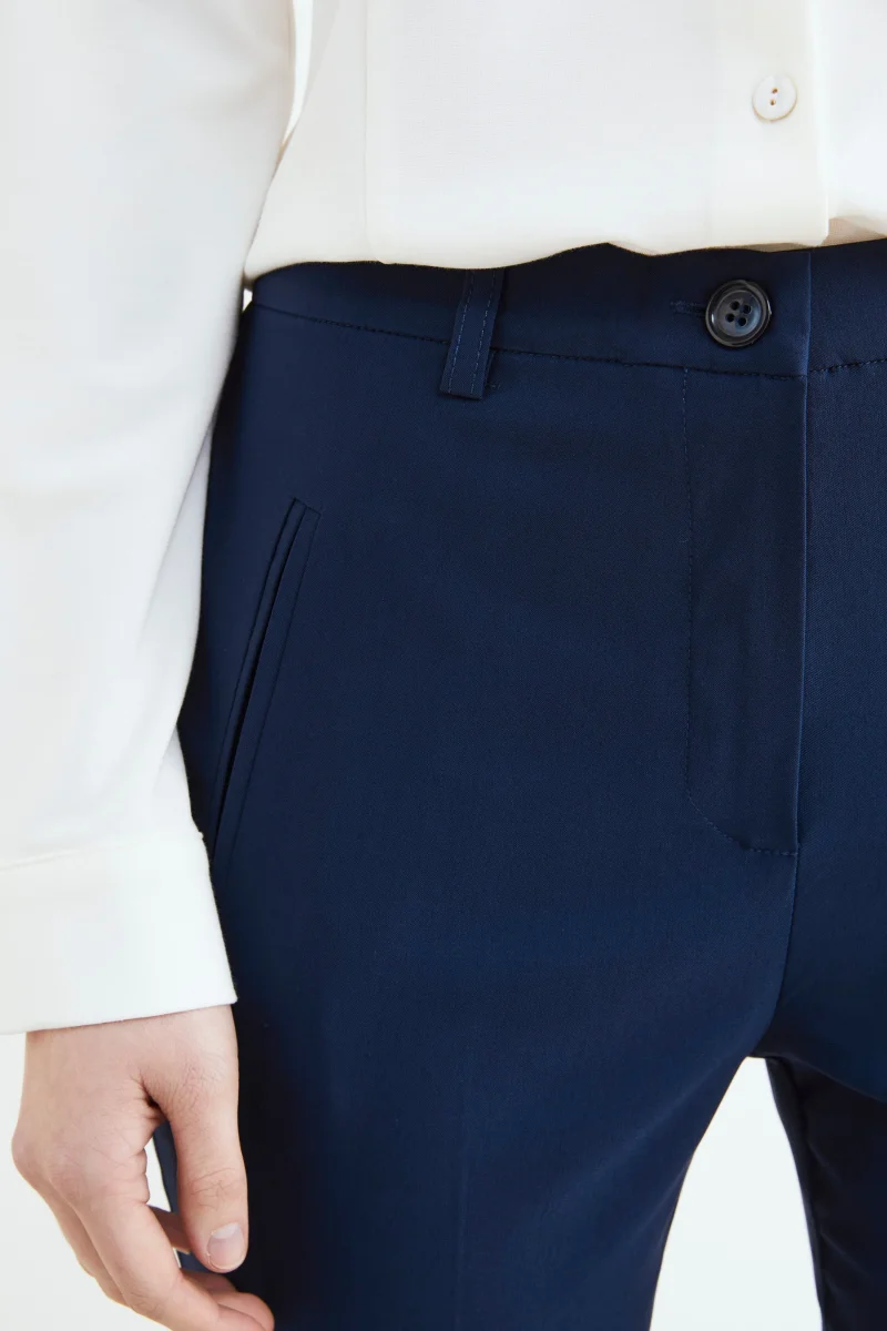 Pantalone elasticizzato - BLU - immagine 4