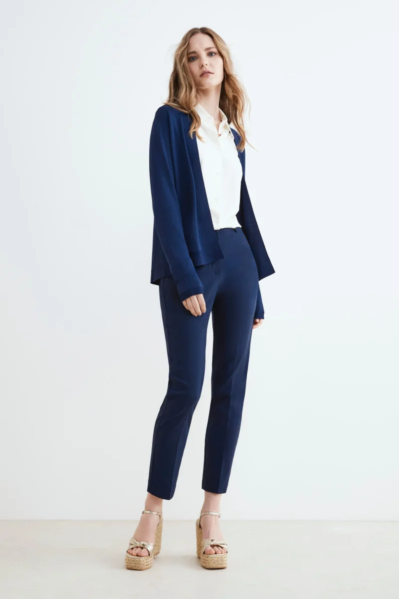 Pantalone elasticizzato - BLU - immagine 5