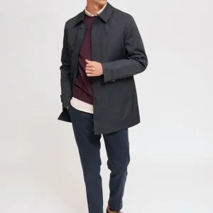 Trench in Tessuto Olmetex Sfoderabile Blu