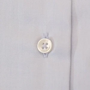 Tessuto in Cotone Twill Azzurro Doppio Ritorto