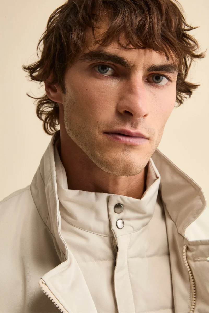 Impermeabile con paramontura - GHIACCIO - immagine 6