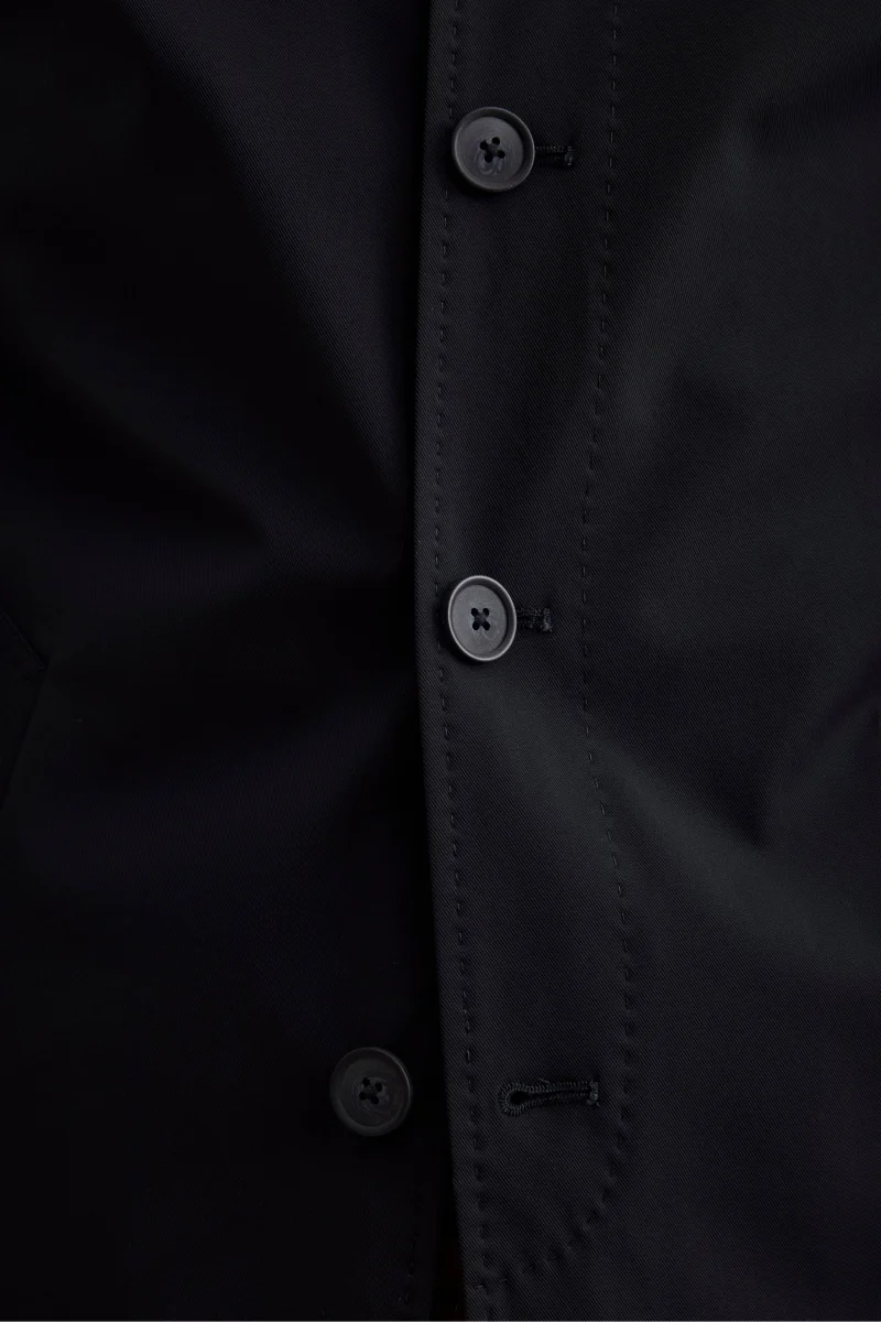 Trench Corto Impermeabile Foderato - BLU - immagine 6