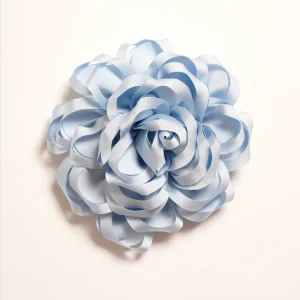 Spilla Circolare Azzurro