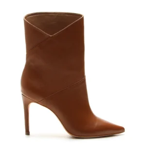 Stivaletto Vicenza taglio diagonale cuoio