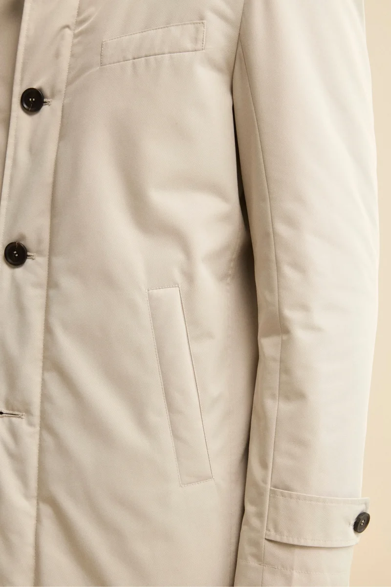 Impermeabile con paramontura - GHIACCIO - immagine 9