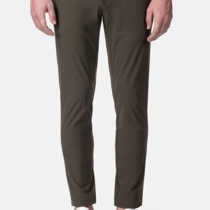 Pantalone tecnico con coulisse - VERDE MILITARE