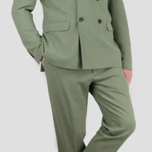 Abito doppiopetto Jersey Salvia