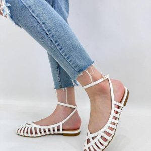 BOLU-Sandali Bassi  Con Cinturino