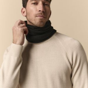 Scaldacollo in cashmere - NERO