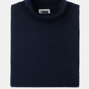 Dolcevita in cashmere - BLU