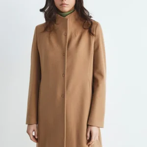 Cappotto in lana donna - CAMMELLO