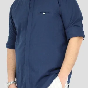 Camicia Seersucker Blu