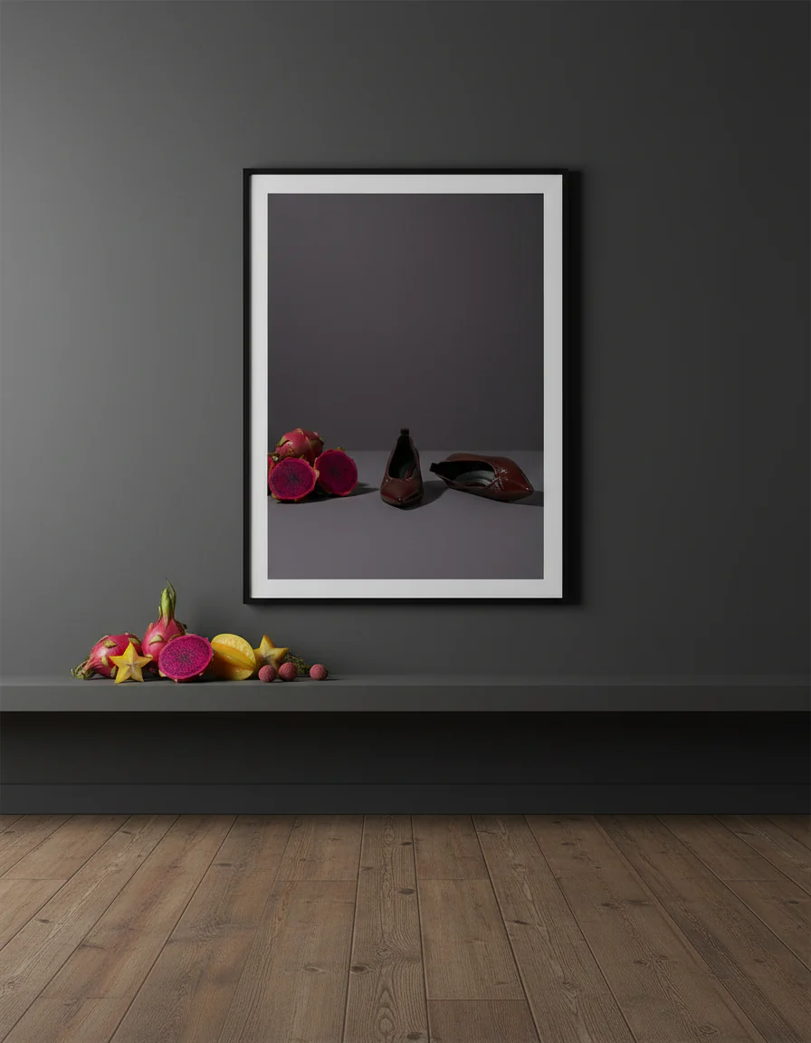 Greta, decollete arricciata bordeaux - immagine 5