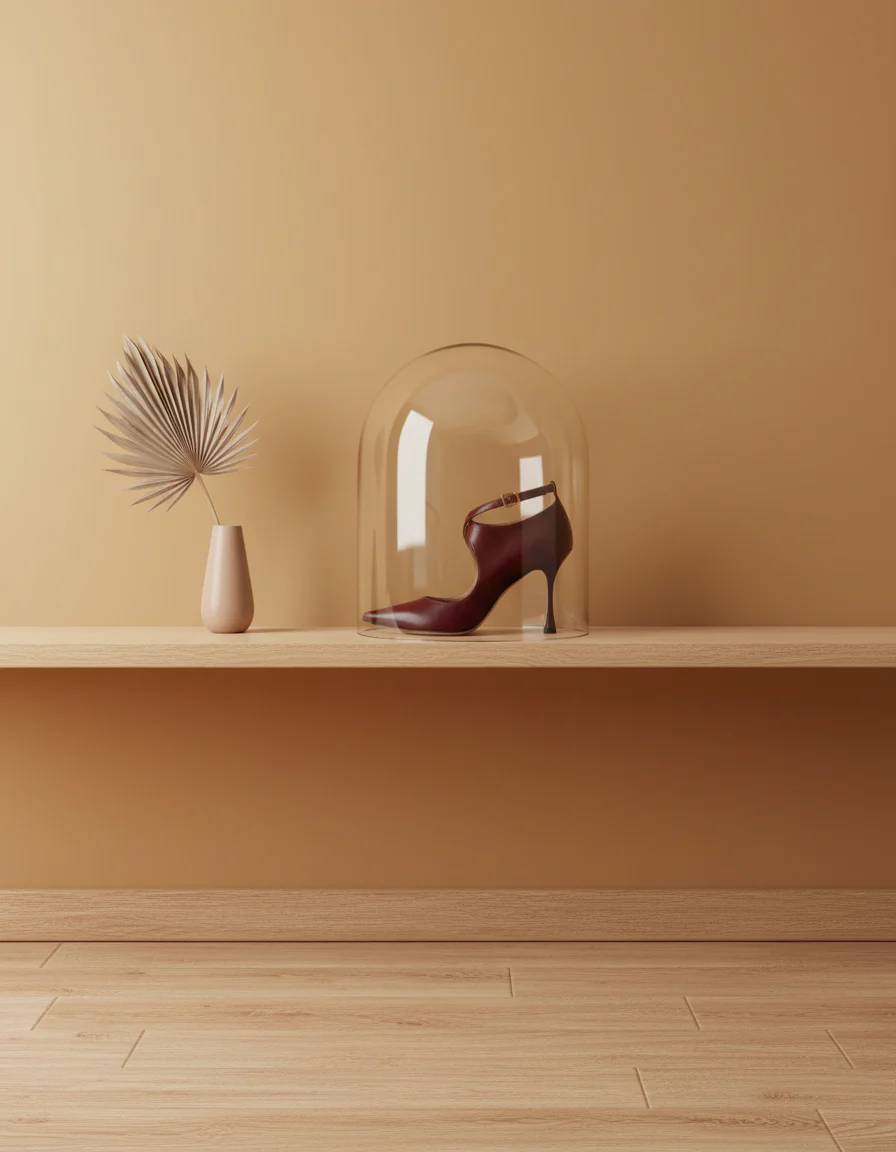 Décolleté Vicenza tacco alto bordeaux - immagine 5