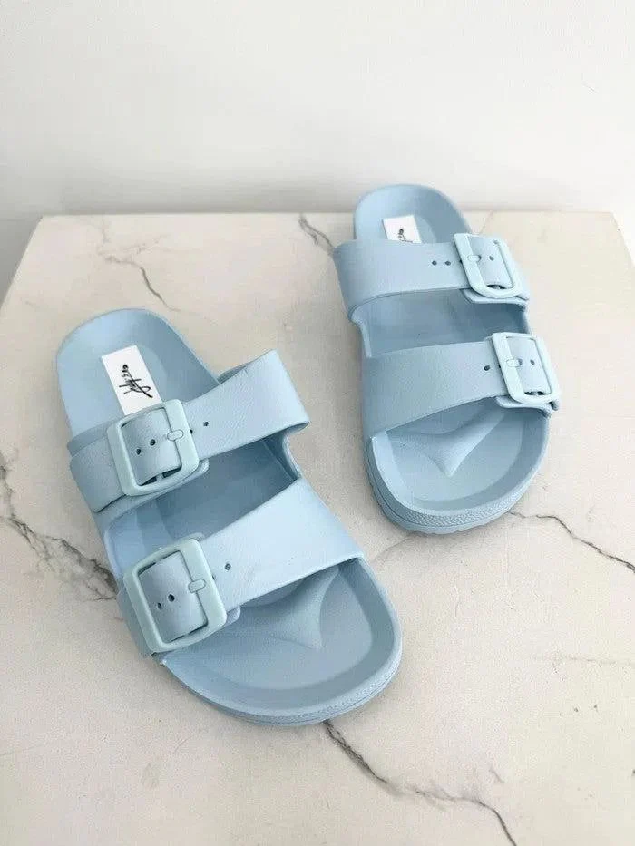 GABRIELLA-ciabatta platform con fibbie - immagine 4