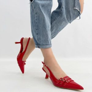 GIANNA – Sandalo con tacco basso