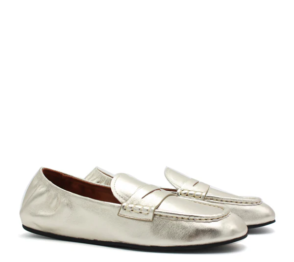 Mocassino dorato Ila - immagine 3