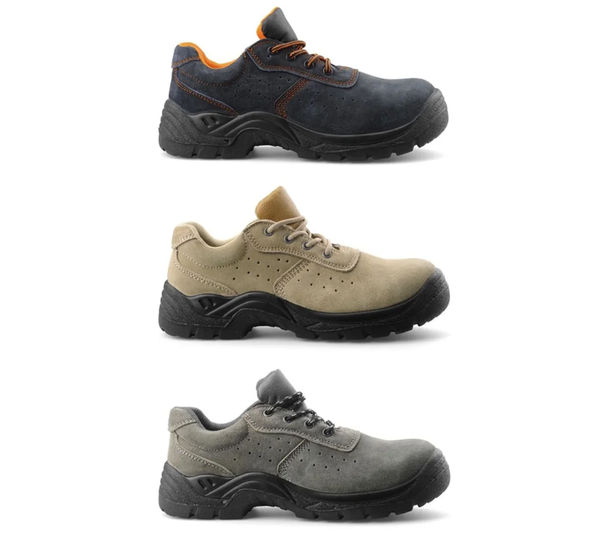 SORPASSO SCARPA BASSA ZEUS SCAMOSCIATA S1P - 40070