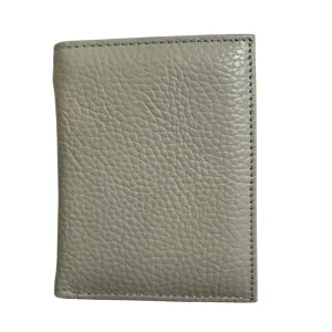 Portafoglio panna con tasca portamonete e carte