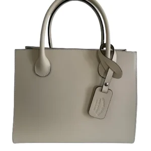 Borsa in pelle sabbia 10