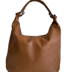 Borsa in pelle marrone 18