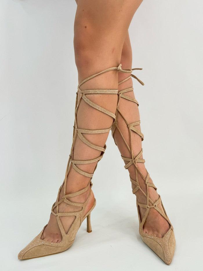 IRMA- Décolleté con lacci fino alle gambe - immagine 6